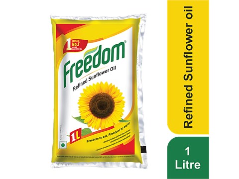 Freedom Refined Sunflower Oil, 1 L