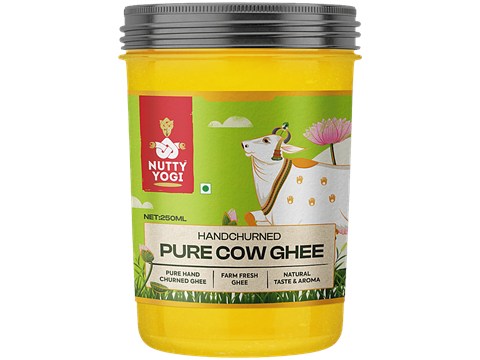 Nutty Yogi Ghee/Tuppa - Cow Pure, 250 g