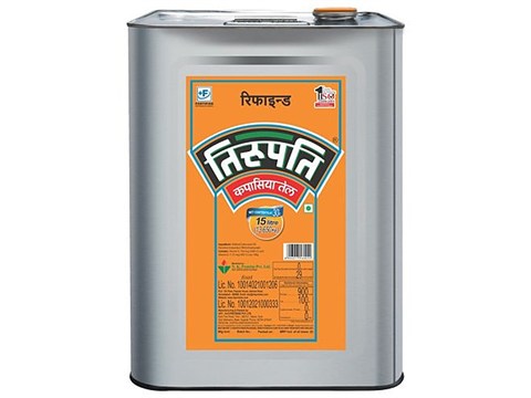 Tirupati Cotton Seed Oil, 15 L