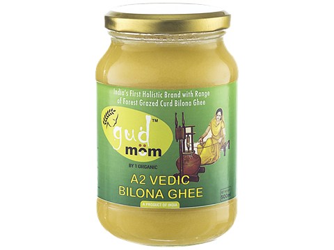 Gudmom A2 Vedic Bilona Ghee, 500 ml