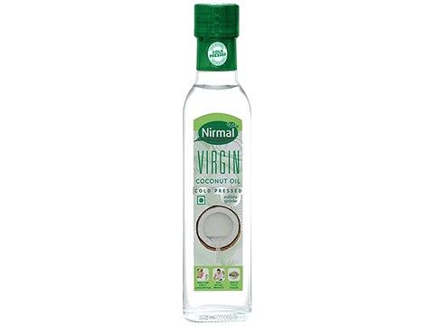 Klf  Nirmal Virgin Coconut Oil - Narrow Neck, 500 ml