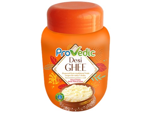 ProVedic Desi Ghee - Rich Taste & Aroma, Pure & Natural, 1 L