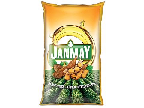 Janmay Refined Soyabean Oil, 1 L