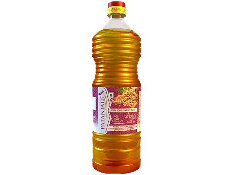 Patanjali Virgin Sesame Gingelly/Til Oil, 1 L