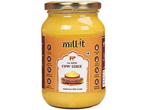 Mill-it A2 Desi Cow Ghee, 500 ml