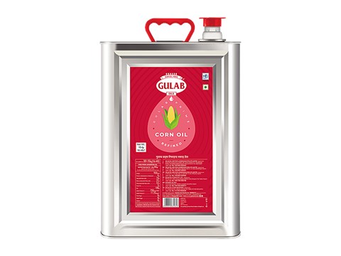 Gulab Oils Refined Corn Oil, 15 kg