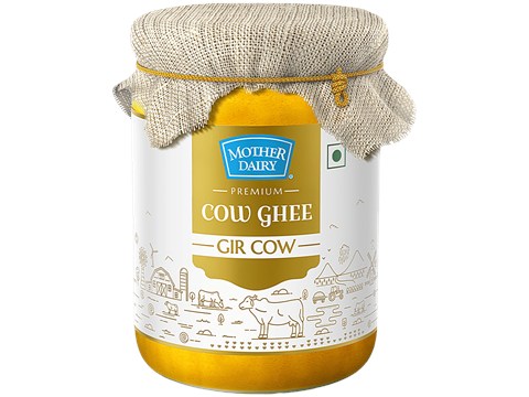 Mother Dairy Premium Gir Cow Ghee, 500 ml