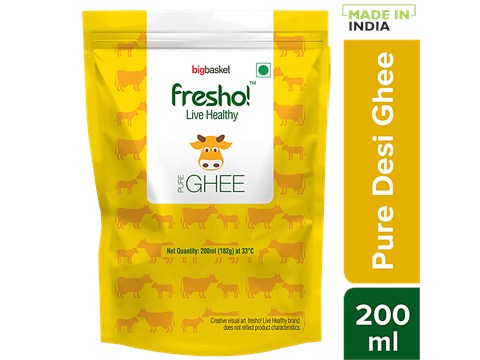 fresho! Pure Ghee/Tuppa, 200 ml