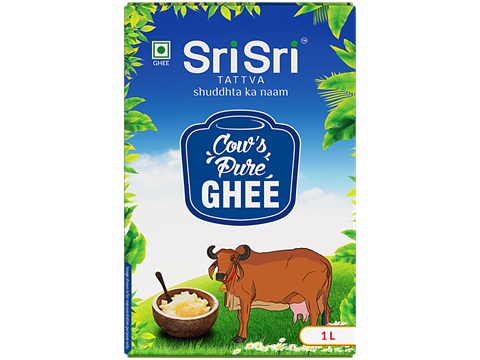 Sri Sri Tattva Cows Ghee/Tuppa, 1 L