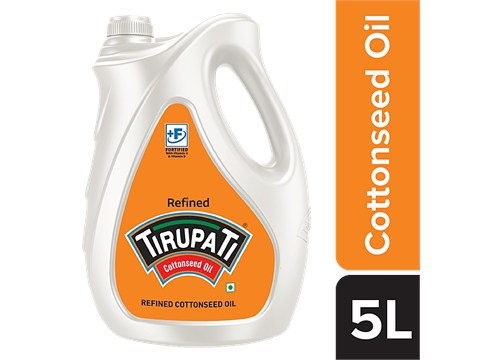 Tirupati Cotton Seed Oil, 5 L