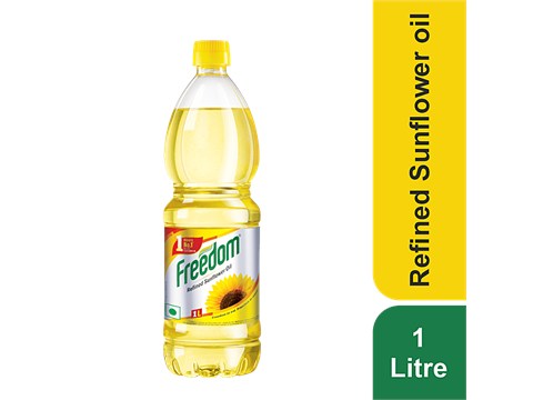 Freedom Refined Sunflower Oil, 1 L