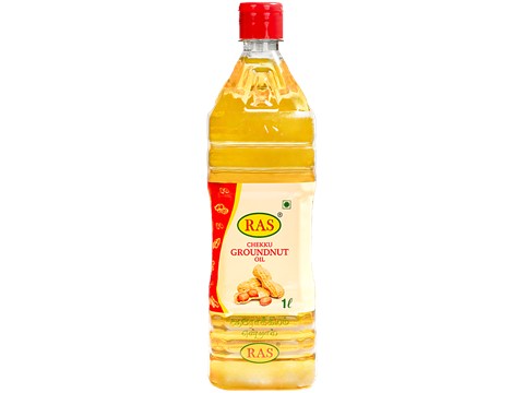 Ras Chekku Oil Oil - Groundnut, 1 L