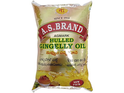 A.S. Brand Hulled Gingelly Oil, 1 L