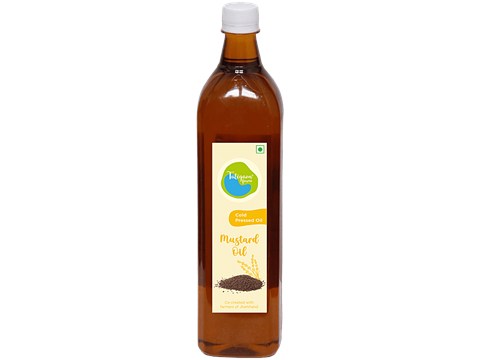 Talegaon Farms Cold Pressed Mustard Oil, 1 L