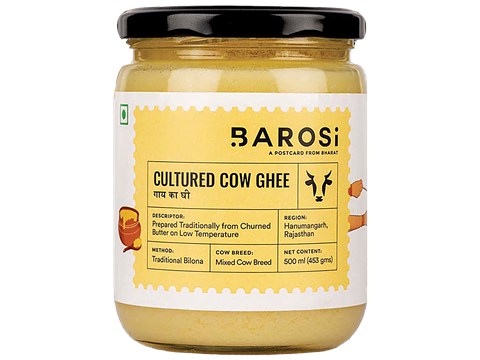 Barosi Cultured Cow Ghee, 500 ml
