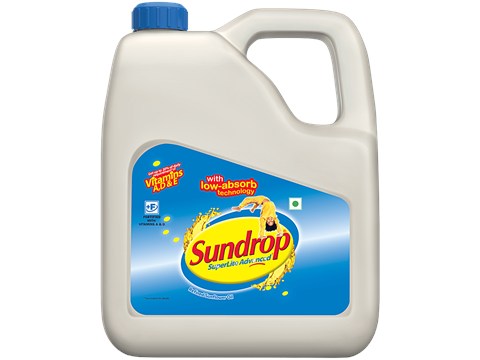 Sundrop Superlite Advanced Refined Sunflower Oil, 2.55 kg