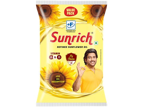 Sunrich Refined Sunflower Oil, 750 g