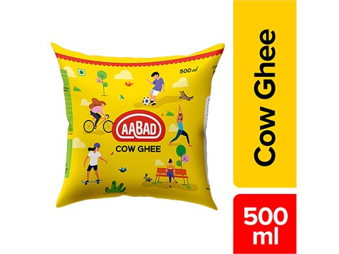 Aabad Cow Ghee, 500 ml