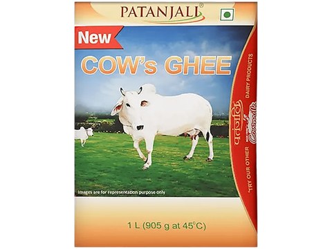 Patanjali Cow Ghee/Tuppa, 1 L