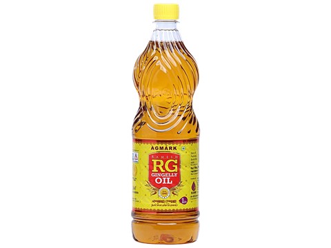 RG Gingelly Oil - Sesame, Edible, 1 L