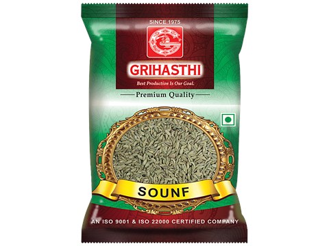 Grihasthi Sounf/Fennel - Premium, Natural & Pure, No Preservatives, 200 g