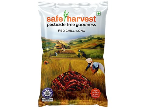 Safe Harvest Red Chilli Long, 100 g