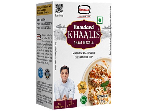 Hamdard Foods Khaalis - Chaat Masala, 50 g