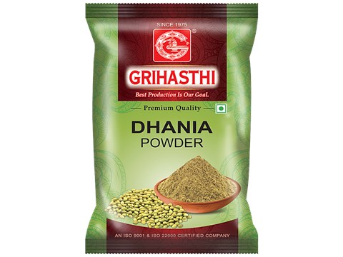 Grihasthi Dhania/Coriander Powder - Premium, Natural, No Preservatives, Chemical Free, 100 g