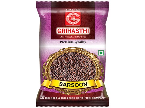 Grihasthi Sarsoon/Mustard - Premium, Natural & Pure, No Preservatives, 100 g
