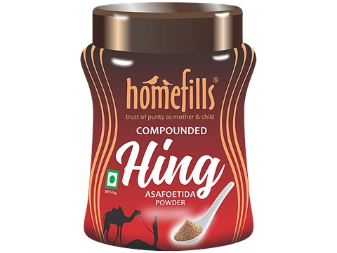 Homefills Hing - Adds Strong Flavour & Aroma, Good For Digestion, 100 g