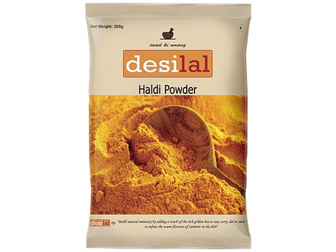 Desilal Haldi Powder - Rich In Antioxidants, 200 g