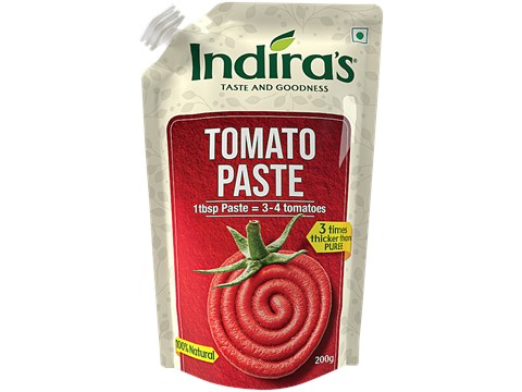 Indira's Natural Tomato Paste, 200 g