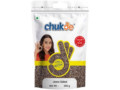 Chukde Cumin Whole Seeds/Jeera Sabut, 200 g