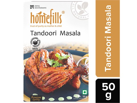 Homefills Tandoori Masala - Enhances Flavour, 50 g