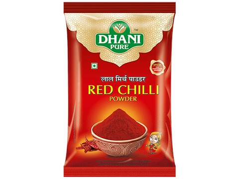 Dhani Pure Red Chilli Powder - Natural, No Artificial Colours & Preservatives, 200 g