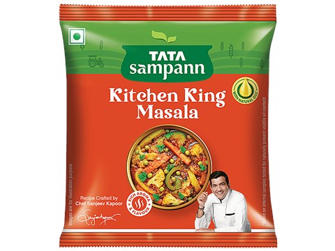 Tata Sampann Tata Sampann Kitchen King Masala with Natural Oils, Crafted by Chef Sanjeev Kapoor, 14g, 14 g