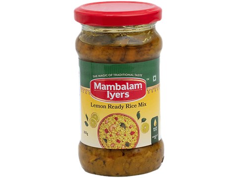 Mambalam Iyers Lemon Ready Rice Mix, 300 g