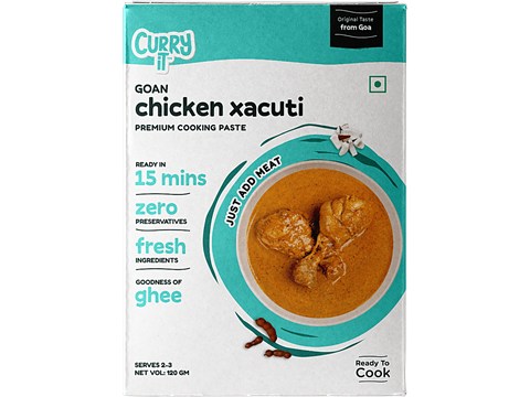 CURRYiT Goan Chicken Xacuti Cooking Paste, 120 g