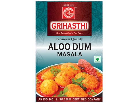 Grihasthi Aloo Dum Masala - Premium, Natural & Pure, No Preservatives, 50 g