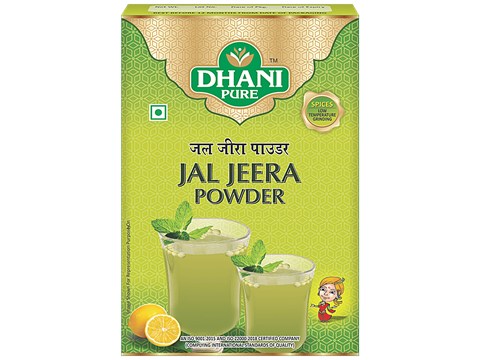 Dhani Pure Jal Jeera Powder - Natural, No Artificial Colours & Preservatives, 10 g
