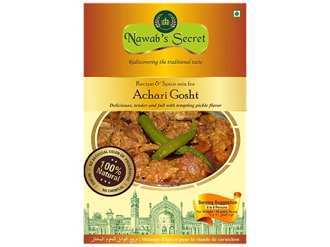 Nawab's Secret Achari Gosht - Spice Mix, 50 g