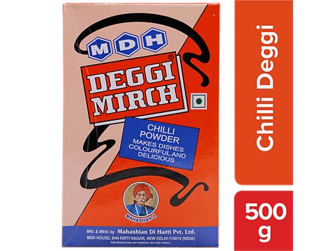 Mdh DEGGI MIRCH PWDR, 500 g