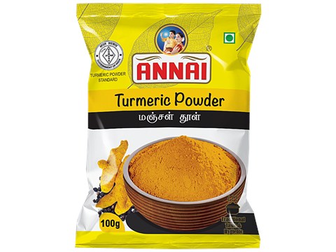 ANNAI Tumeric Powder - Anti-inflammatory & Antibacterial Properties, 100 g