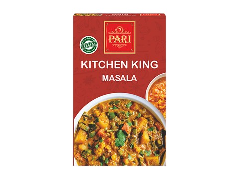 Pari Kitchen King Masala Powder - With No Added Artificial Colours & Preservatives, 50 g