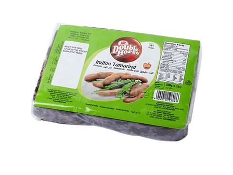 Double Horse Tamarind/Hunisehannu - Indian, 500 g