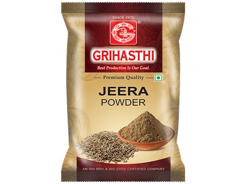Grihasthi Jeera/Cumin Powder - Premium, Natural & Pure, No Preservatives, 100 g