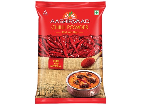 Aashirvaad Red & Hot Chilli Powder, 100 g