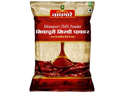 WAGHMARE MASALE Bhivapuri Mirchi Powder, 500 g