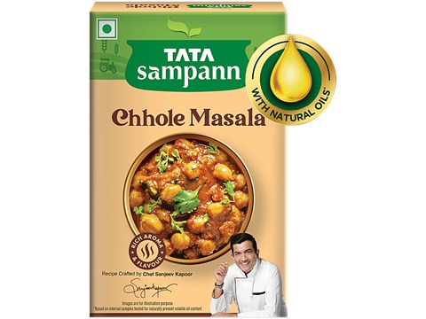 Tata Sampann Chhole Masala With Natural Oils, 45 g