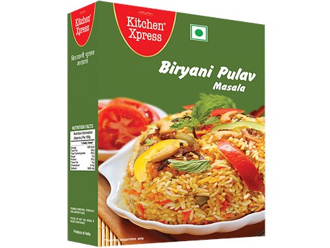 Kitchen Xpress Biryani Pulav Masala, 100 g